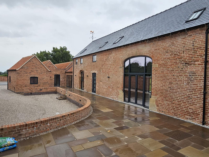 Aluminium Doors and Windows for a Barn Conversion in Kneeton